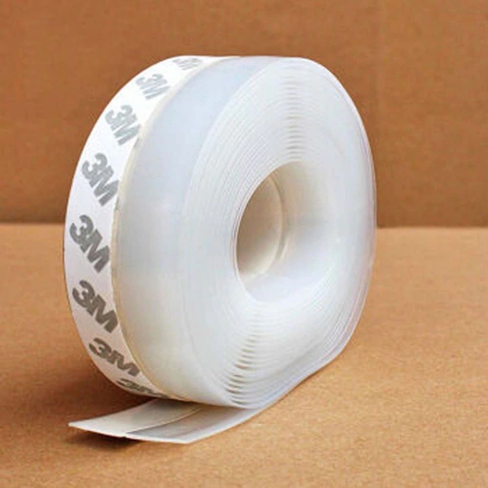 Door Sealing Adhesive Tape 1M Flexible Door Bottom Sealing Strip Mosquito and Mouse Kitchen Stopper, Wind Dust Blocker, Water Proof, Wind Proof Sealer Stopper