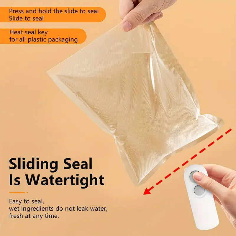 Rechargeable 2 in 1 Food Bag Sealer And Cutter