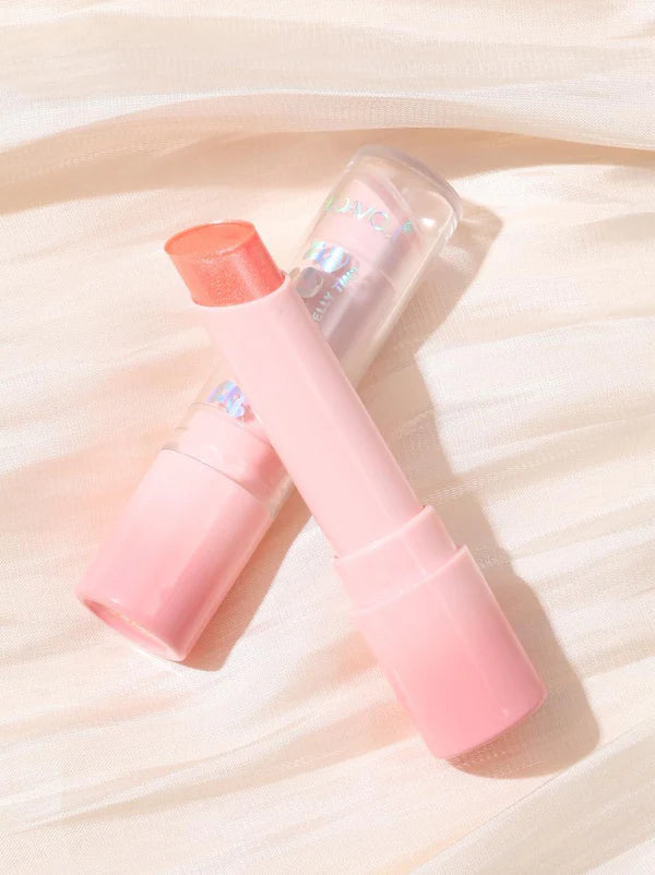 3 IN 1 HUDA MOJI Bounce Jelly Tint Lip Gloss Eyeshadow and highlighter